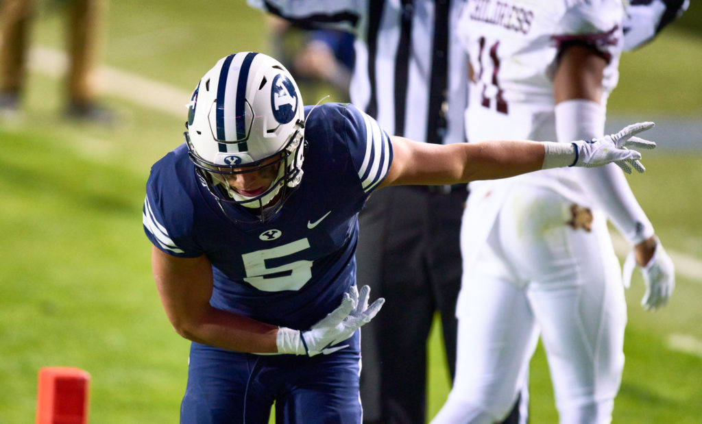 BYU Football gives fans a show with 5214 win over Texas State The