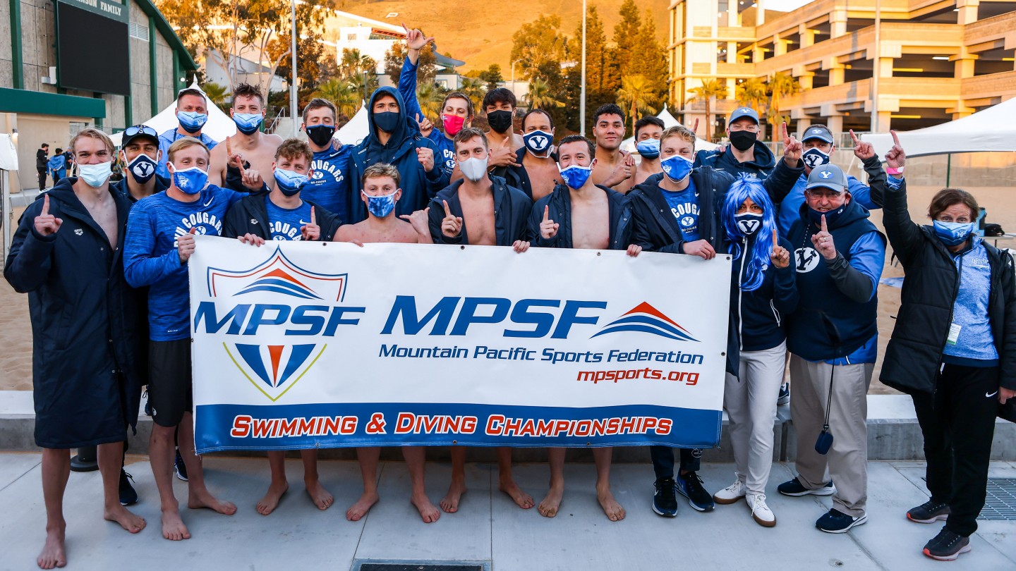 Olympic overview BYU men's swim team wins MPSF championship