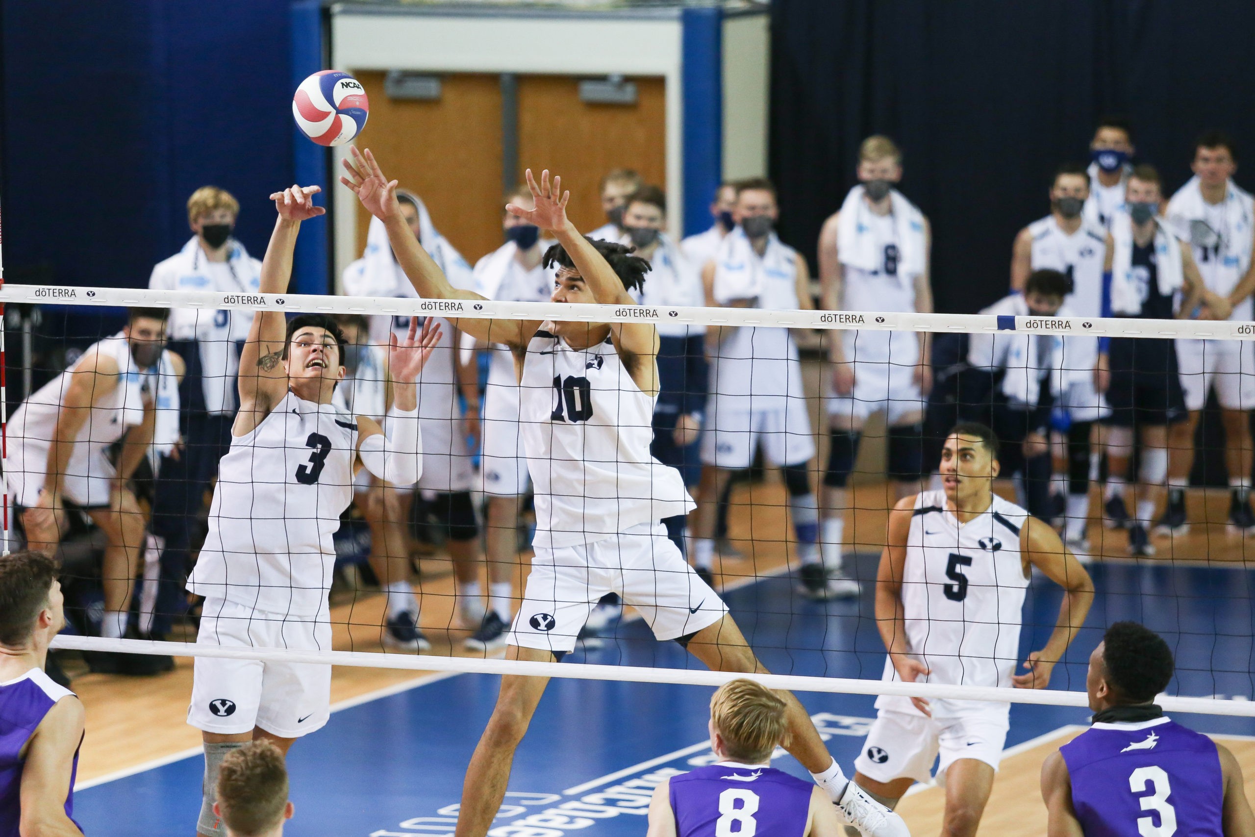 No. 1 BYU men's volleyball regroups in win over No. 10 Grand Canyon