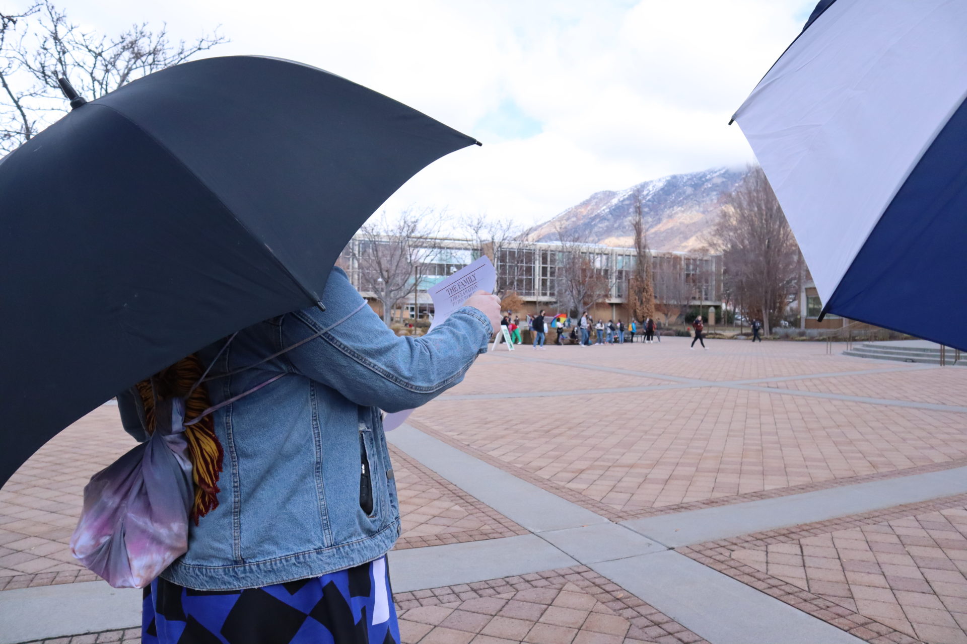 BYU 'Rainbow Day' participants show support for LGBT community while