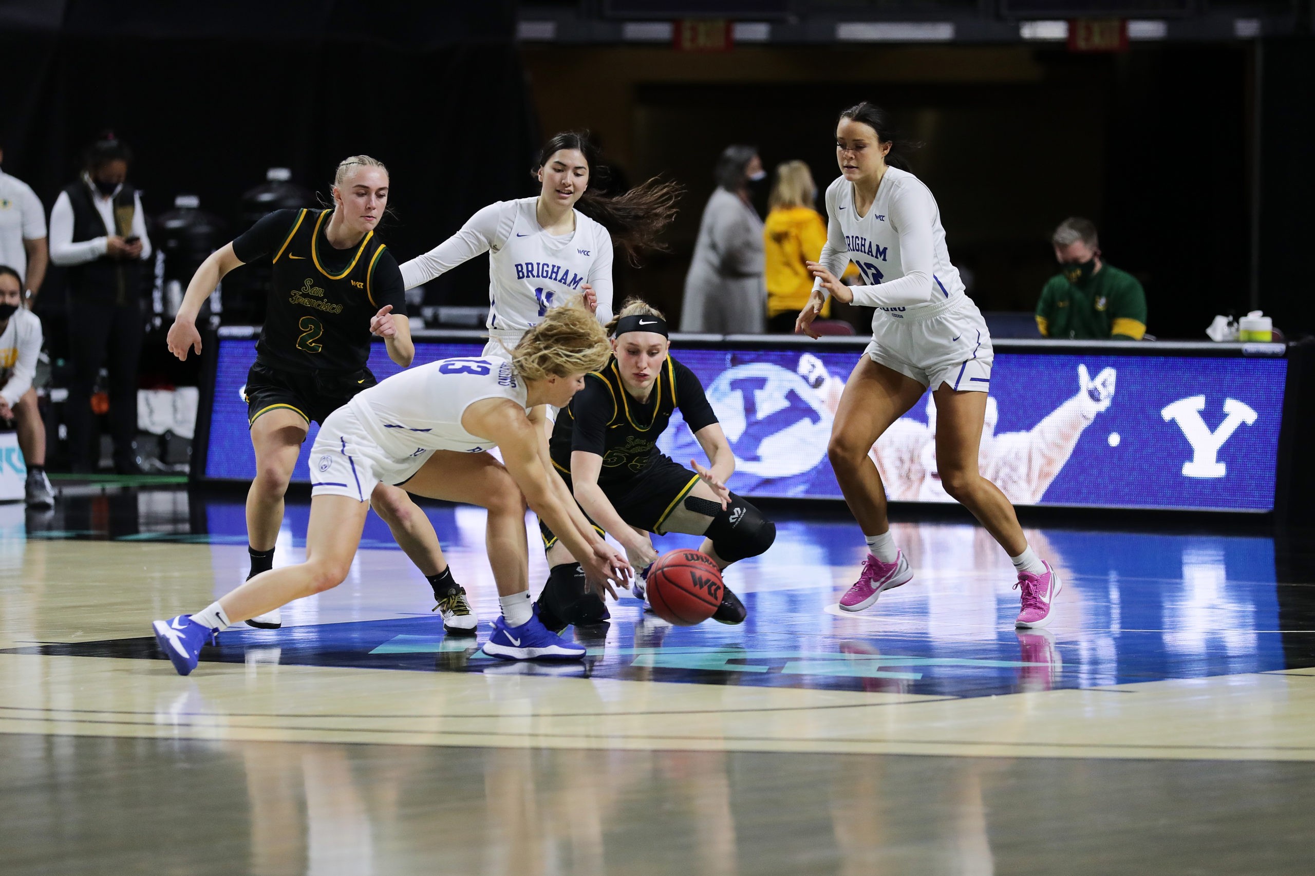BYU women's basketball moves on to WCC Championship after dominant 85-55 semifinal win over USF