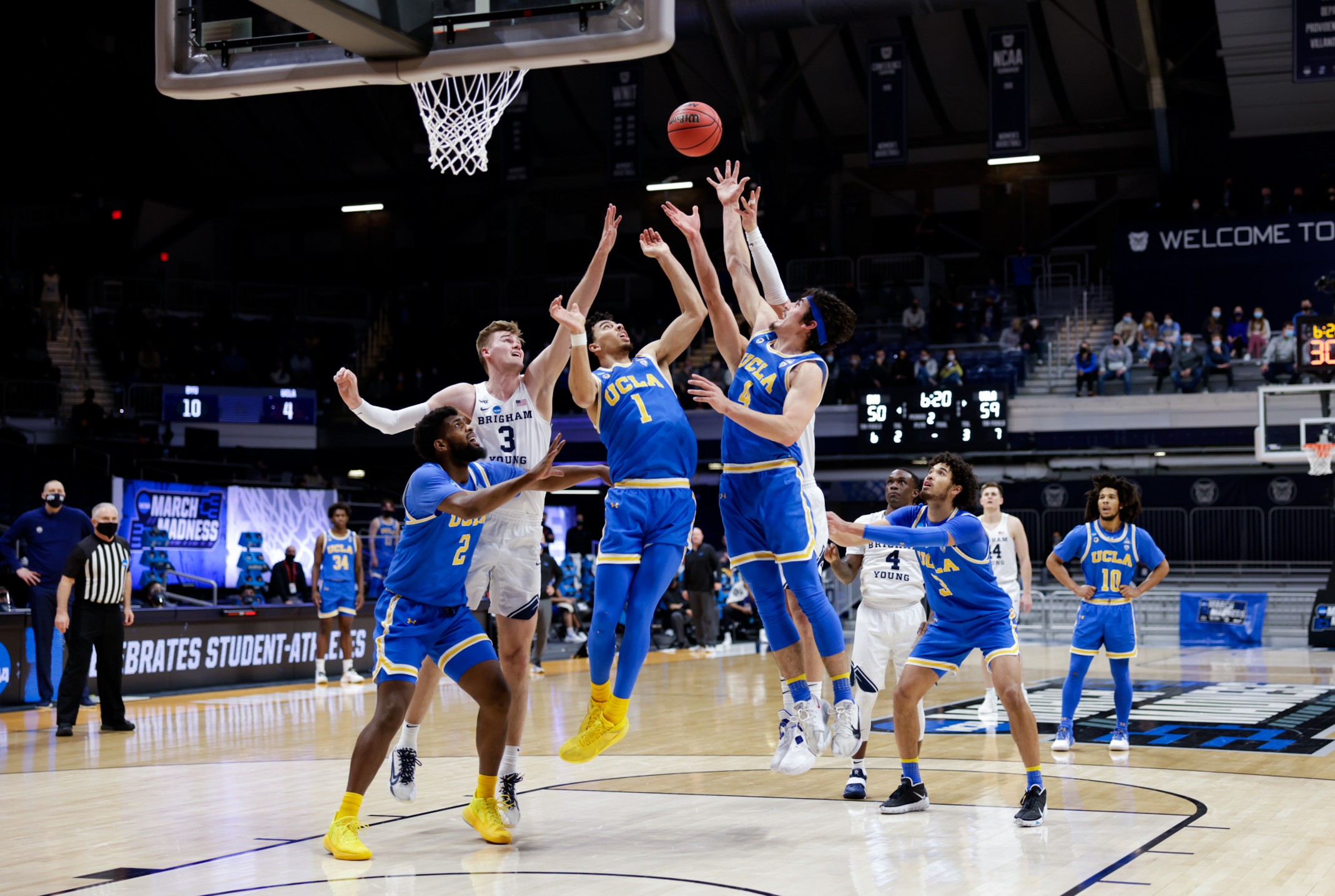 BYU men's basketball upset in first round of NCAA Tournament by 11seed
