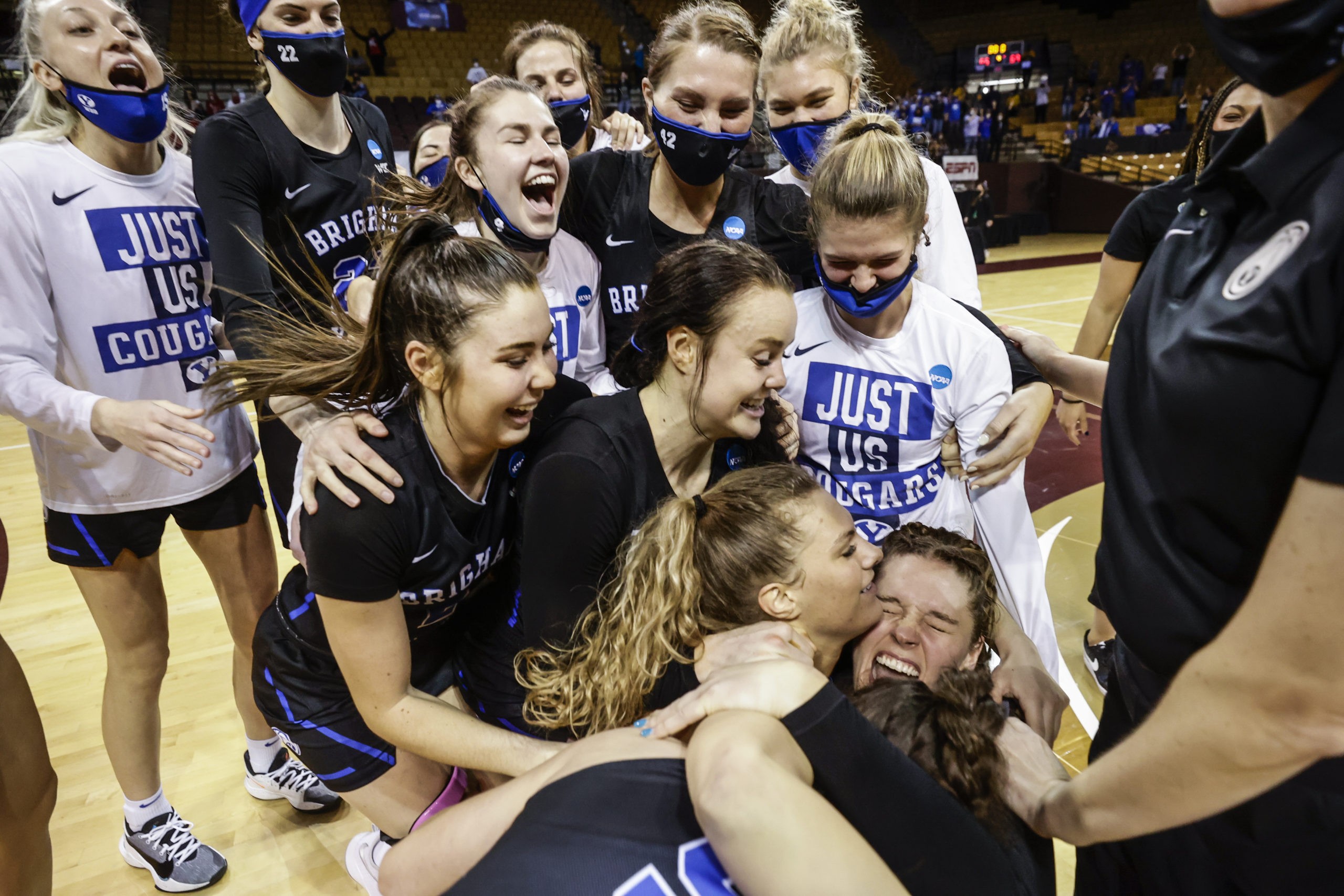 11-seed BYU women&#039;s basketball defeats 6-seed Rutgers 69-66 in first