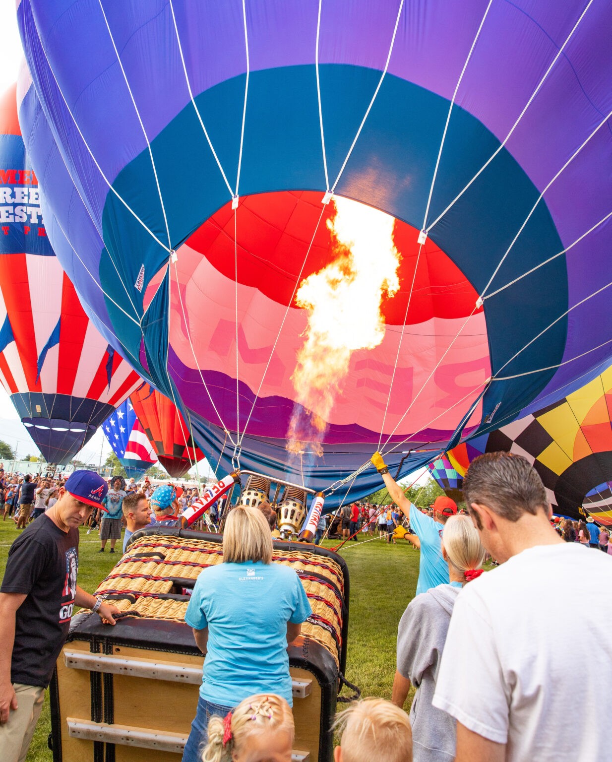 Photo Story Provo's hot air balloon festival The Daily Universe