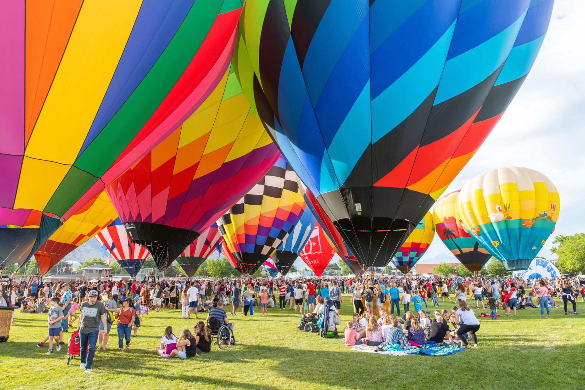 Photo Story Provo's hot air balloon festival The Daily Universe