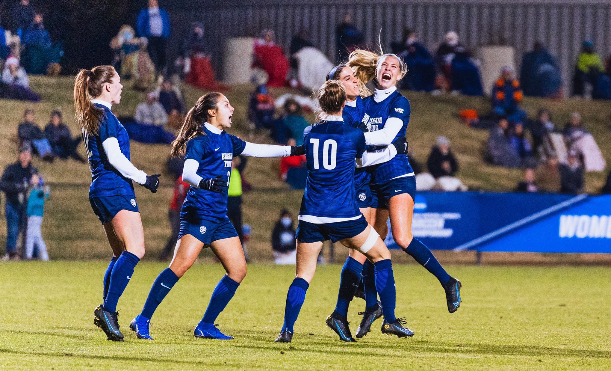 BYU women's soccer advances to Elite 8 with 10 upset over 1seed Virginia