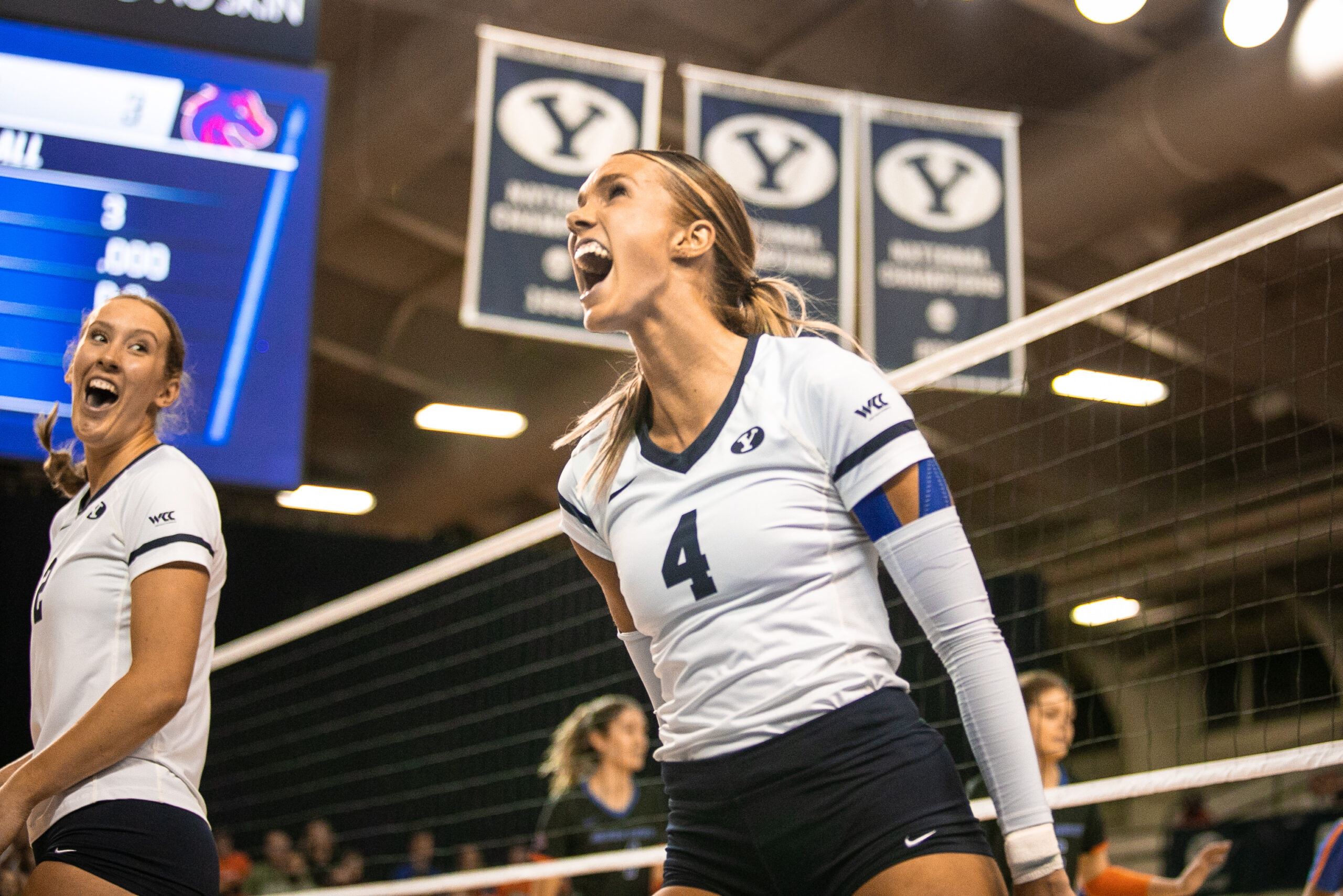 BYU women's volleyball sweeps Boise State in NCAA Tournament opener