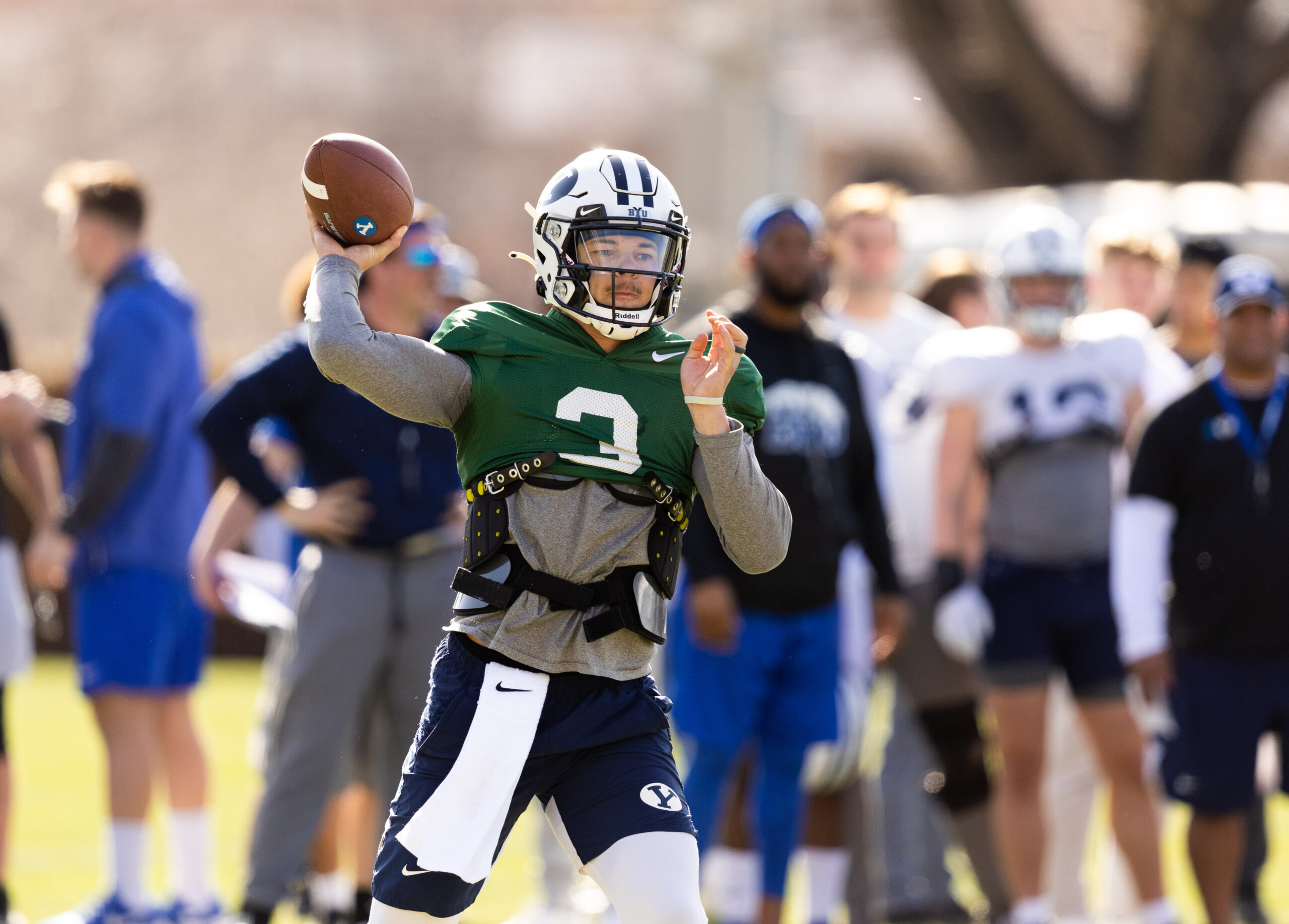 BYU football wraps up spring ball