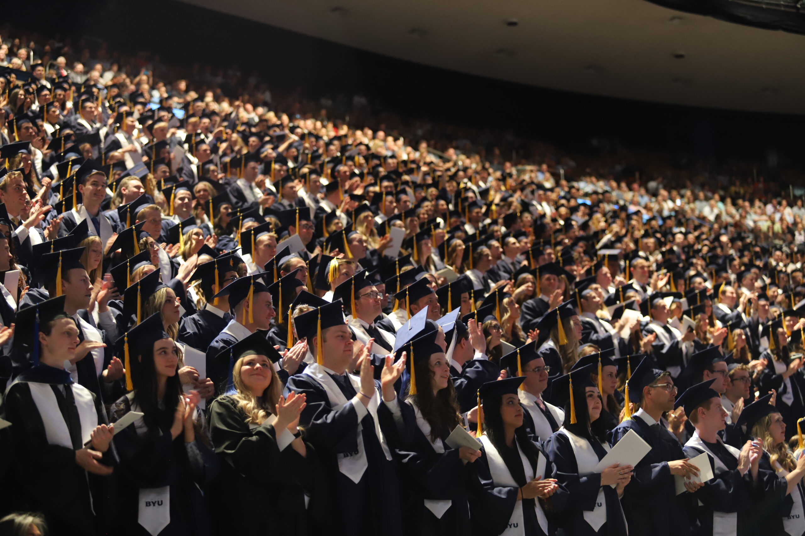 BYU holds first inperson commencement ceremony since COVID19 began