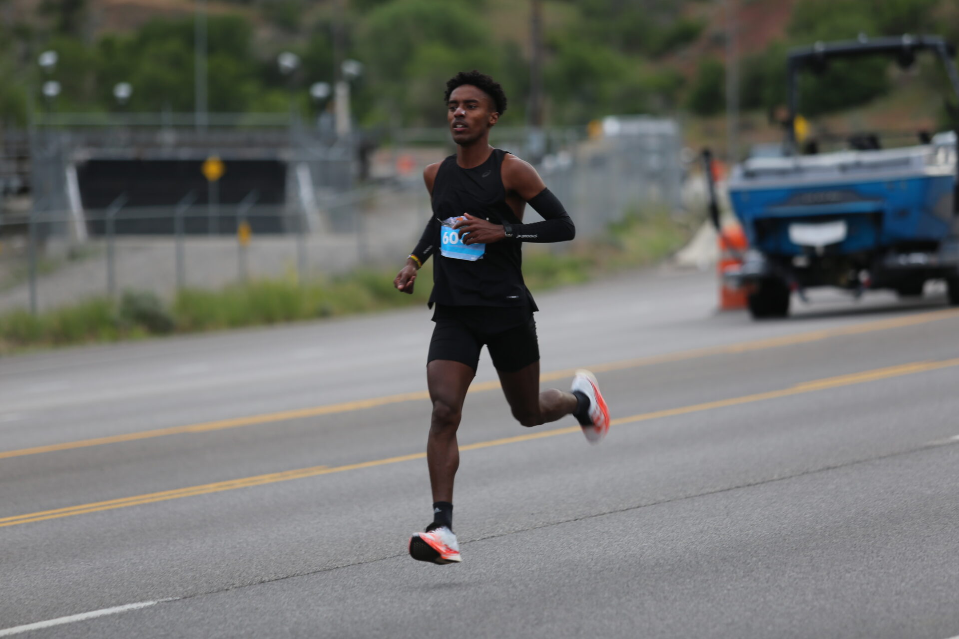 Runners fill Provo streets to participate in the Utah Valley Marathon