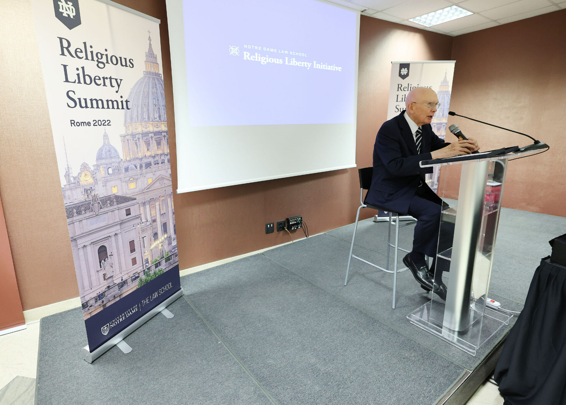 President Dallin H Oaks Speaks At Notre Dame Religious Liberty Summit 2040
