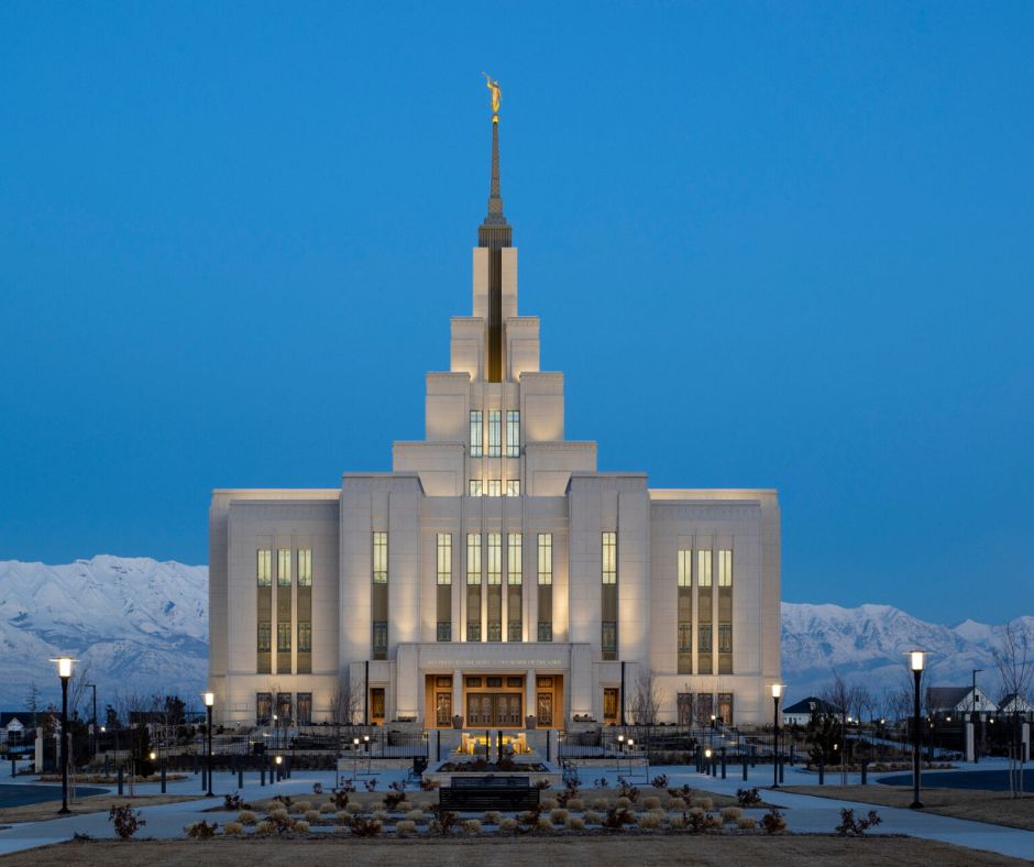 Saratoga Springs Utah Temple to open for public open house The Daily